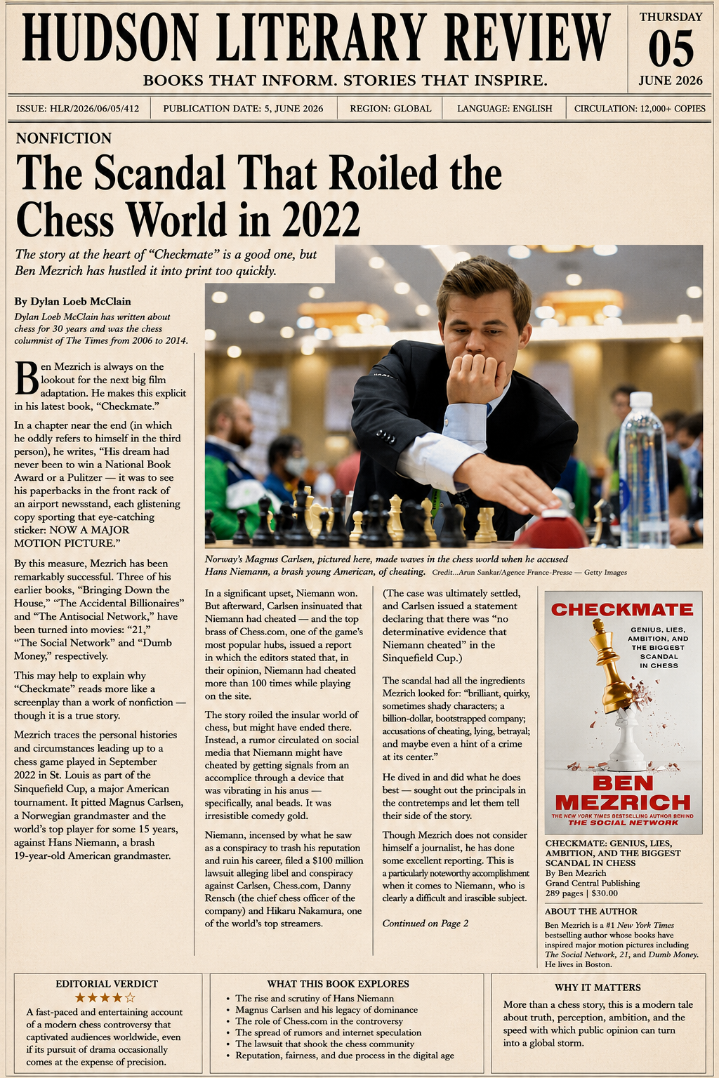 The Scandal That Roiled the Chess World in 2022